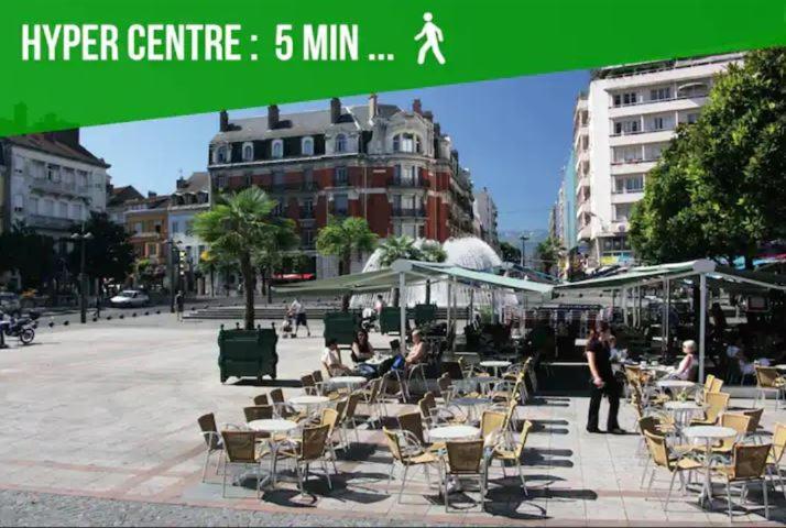Apartamento La Dolce Vita -T2 52m2- dernier étage- terrasse-parking-WIFI FIBRE Tarbes Exterior foto